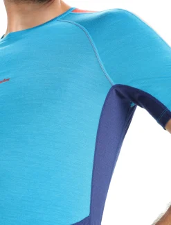 125 Zoneknit™ Merino Kurzarmshirt Herren^Icebreaker Clearance