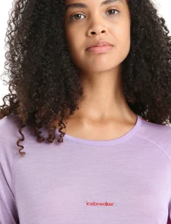 125 Zoneknit™ Merino Langarmshirt Damen^Icebreaker Hot