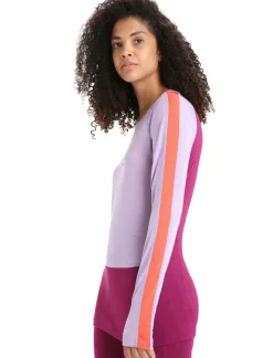 125 Zoneknit™ Merino Langarmshirt Damen^Icebreaker Hot