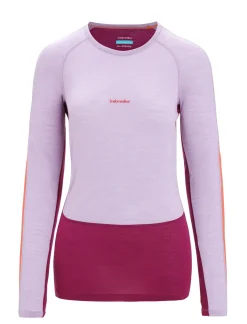 125 Zoneknit™ Merino Langarmshirt Damen^Icebreaker Hot