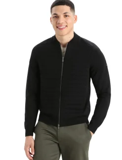 City Label Zoneknit™ Merino Insulated Knit Bomberjacke Herren^Icebreaker Best