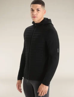 Isolierter Zoneknit™ Merino Zip-Hoodie Herren^Icebreaker Hot