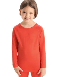 Merino 200 Oasis Langarmshirt Kinder^Icebreaker Clearance