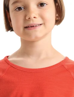 Merino 200 Oasis Langarmshirt Kinder^Icebreaker Clearance