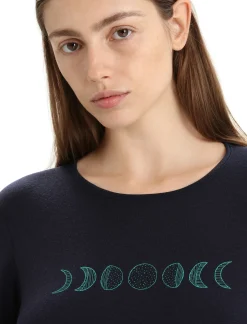 Merino 200 Oasis Langarmshirt Moon Phase Damen^Icebreaker Outlet