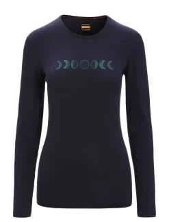 Merino 200 Oasis Langarmshirt Moon Phase Damen^Icebreaker Outlet