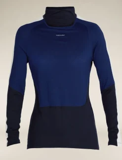 Merino 200 Sonebula Langarmshirt Mit Hohem Kragen Damen^Icebreaker Best