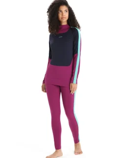 Merino 200 Sonebula Langarmshirt Mit Hohem Kragen Damen^Icebreaker Clearance