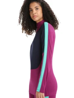 Merino 200 Sonebula Langarmshirt Mit Hohem Kragen Damen^Icebreaker Clearance