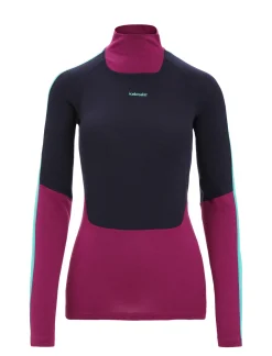 Merino 200 Sonebula Langarmshirt Mit Hohem Kragen Damen^Icebreaker Clearance