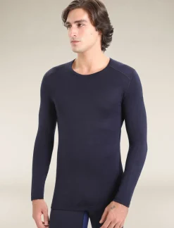 Merino 260 Tech Thermo-Langarmshirt Mit Rundhalsausschnitt Herren^Icebreaker Hot
