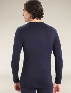 Merino 260 Tech Thermo-Langarmshirt Mit Rundhalsausschnitt Herren^Icebreaker Hot
