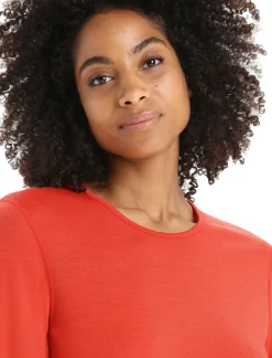 Merino 260 Tech Thermo-Langarmshirt Mit Rundhalsausschnitt Damen^Icebreaker Sale