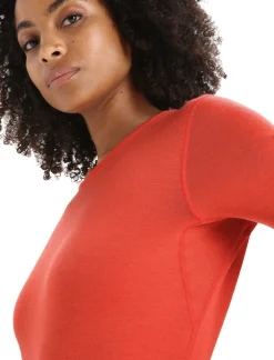 Merino 260 Tech Thermo-Langarmshirt Mit Rundhalsausschnitt Damen^Icebreaker Sale