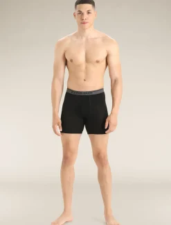 Merino Anatomica Lange Boxershorts Herren^Icebreaker New