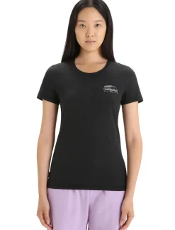 Merino Central Classic T-Shirt Caravan Life Damen^Icebreaker New