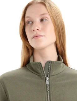 Merino Central Classic Zip-Jacke Damen^Icebreaker Outlet