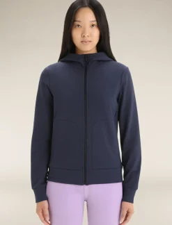 Merino Central Classic Zip-Hoodie Damen^Icebreaker Online