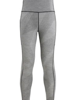 Merino Fastray High Rise Tights Gridlines Damen^Icebreaker Best