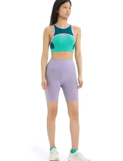 Merino Fastray High Rise Shorts Gridlines Damen^Icebreaker Outlet