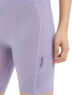 Merino Fastray High Rise Shorts Gridlines Damen^Icebreaker Outlet