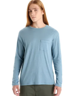Merino Granary Langarmshirt Mit Brusttasche Herren^Icebreaker Sale