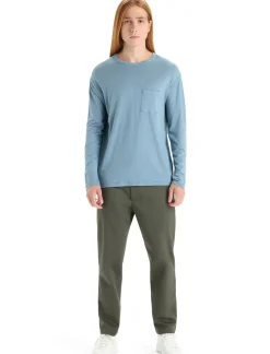 Merino Granary Langarmshirt Mit Brusttasche Herren^Icebreaker Sale