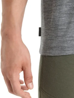 Merino Granary T-Shirt Mit Brusttasche Herren^Icebreaker Hot
