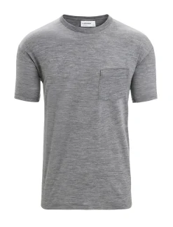 Merino Granary T-Shirt Mit Brusttasche Herren^Icebreaker Hot