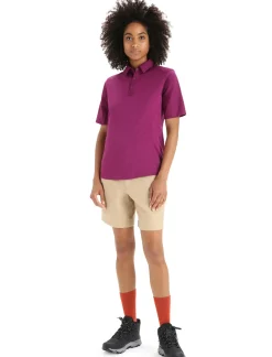 Merino Hike Kurzarmshirt Damen^Icebreaker Discount