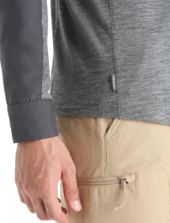 Merino Hike Langarmshirt Herren^Icebreaker