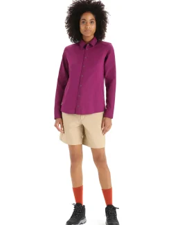 Merino Hike Langarmshirt Damen^Icebreaker Outlet