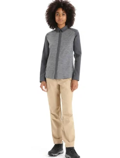 Merino Hike Langarmshirt Damen^Icebreaker Discount