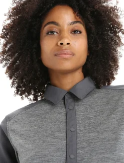 Merino Hike Langarmshirt Damen^Icebreaker Discount