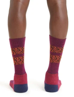 Merino Hike+ Light Socken Crew Natural Summit Herren^Icebreaker