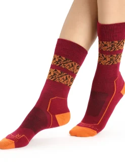 Merino Hike+ Light Socken Crew Natural Summit Damen^Icebreaker