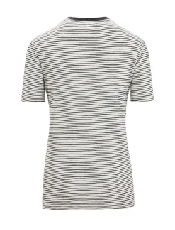 Merino Leinen T-Shirt Stripe Damen^Icebreaker Best