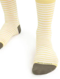 Merino Lifestyle Feinstricksocken Crew Stripe Herren^Icebreaker Hot
