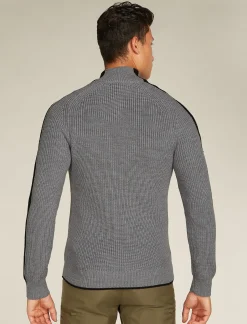 Merino Lodge Half-Zip-Pullover Herren^Icebreaker Hot