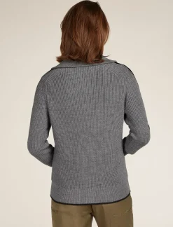 Merino Lodge Half-Zip-Pullover Damen^Icebreaker Outlet
