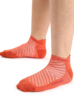 Merino Run+ Ultralight Socken Micro Herren^Icebreaker Hot