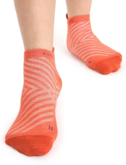 Merino Run+ Ultralight Socken Micro Herren^Icebreaker Hot