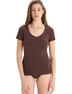 Merino Siren Kurzarmshirt Sweetheart Damen^Icebreaker Outlet