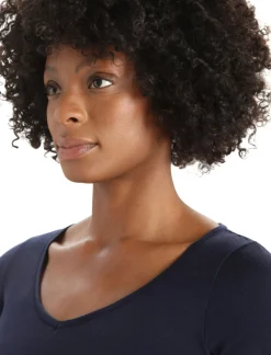 Merino Siren Kurzarmshirt Sweetheart Damen^Icebreaker New