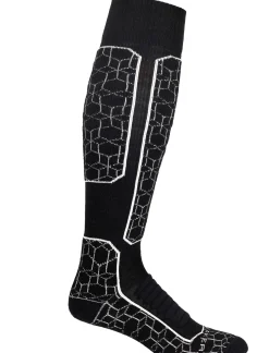Merino Ski+ Medium Skistrumpfe Alpine Geo Herren^Icebreaker Hot