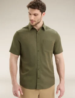 Merino Steveston Kurzarmhemd Herren^Icebreaker Best