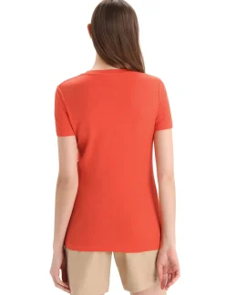 Merino Tech Lite Ii T-Shirt Mit U-Ausschnitt Swarming Shapes Damen^Icebreaker Outlet