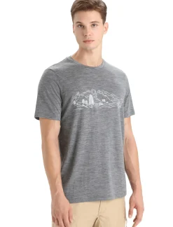 Merino Tech Lite Ii T-Shirt Nature Sprint Herren^Icebreaker Outlet