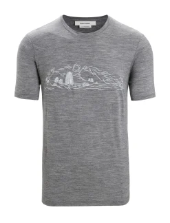 Merino Tech Lite Ii T-Shirt Nature Sprint Herren^Icebreaker Outlet