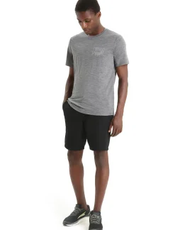 Merino Tech Lite Ii T-Shirt Mountain Sunset Herren^Icebreaker Online